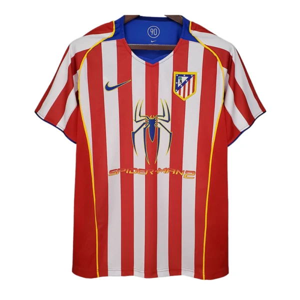 Athlético Madrid Retro Thuisshirt Spider-man Editie 2004/05