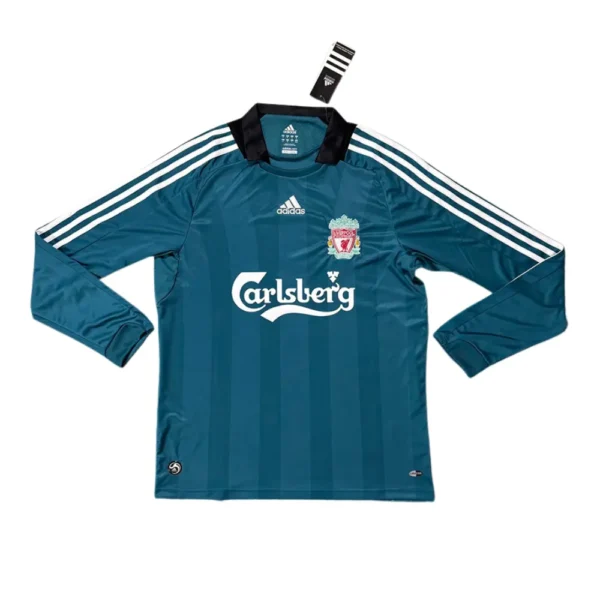 Liverpool Uitshirt Retro Long Sleeve 2008/09