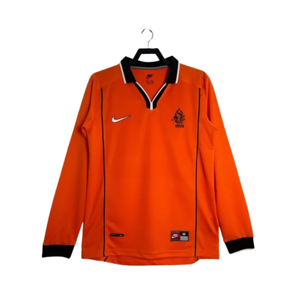Nederland Thuisshirt Retro Long Sleeve 1998/99