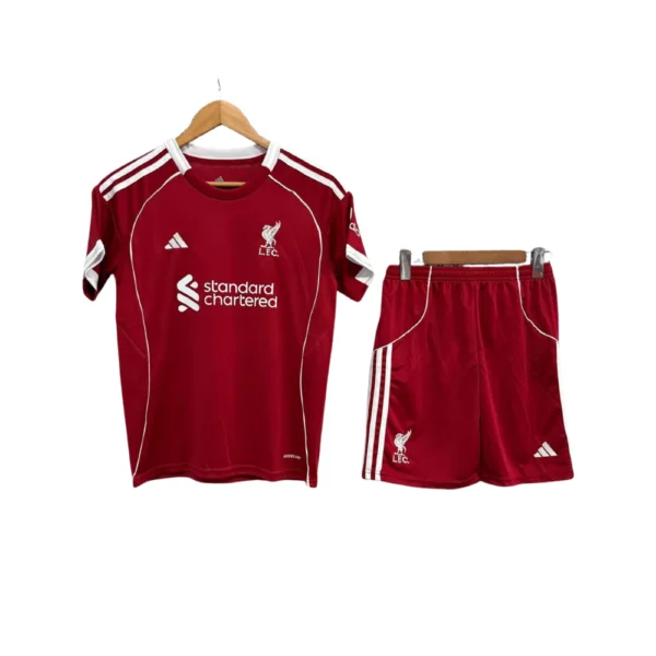Liverpool Thuis Set 2025/26 Kids