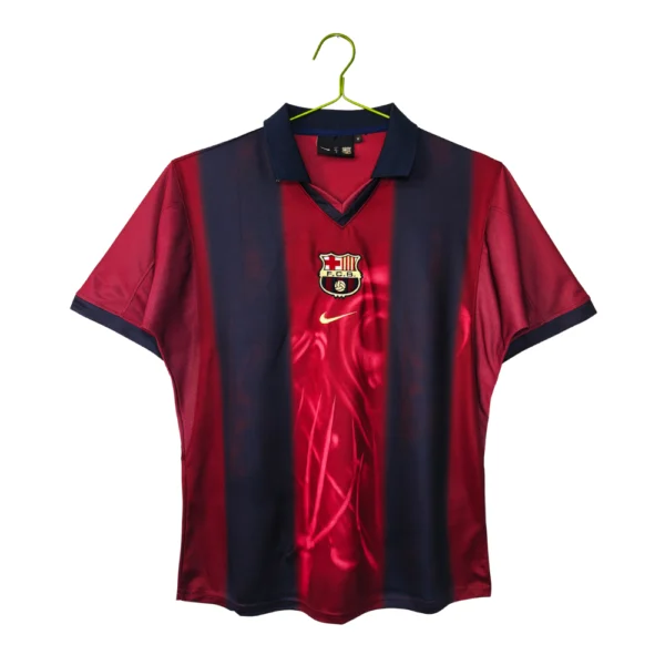 FC Barcelona Retro Uitshirt 2000/01