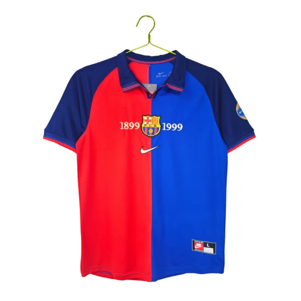 FC Barcelona Retro Thuisshirt 1999/00
