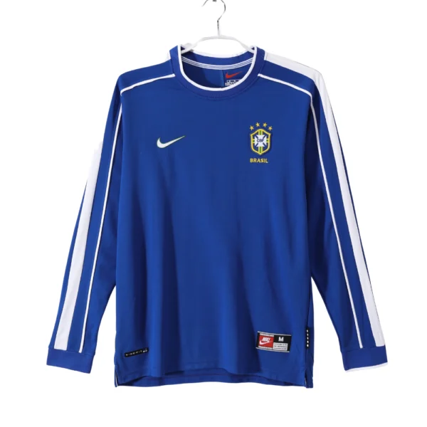 Brazilië Uitshirt Retro Long Sleeve 1998/1999