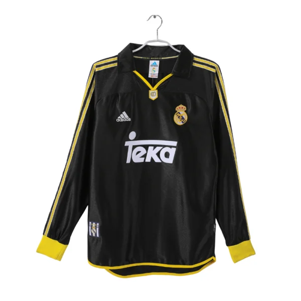 Real Madrid Retro Uitshirt Long Sleeve 1999/00