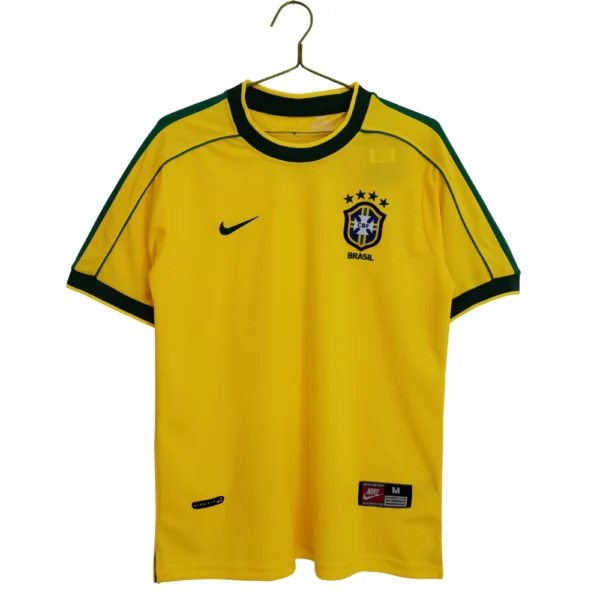 Brazilië Thuisshirt Retro 1998/1999