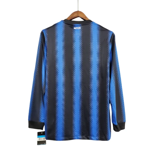 Inter Milan Retro Thuisshirt Long Sleeve 2010/11