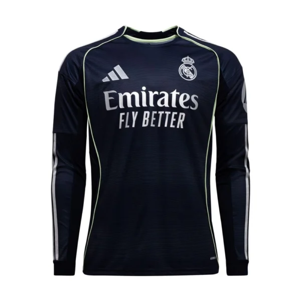 Real Madrid Uitshirt Long Sleeve 2025/26
