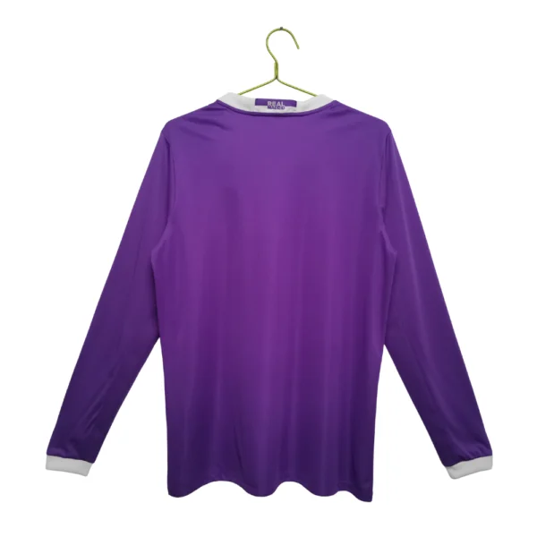 Real Madrid Retro Uitshirt Long Sleeve 2016/17