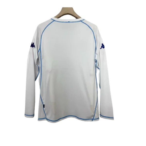 AJ Auxerre Retro Thuisshirt Long Sleeve 2001/02