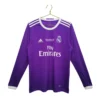 Real Madrid Retro Uitshirt Long Sleeve 2016/17