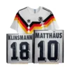 Duitsland Thuisshirt Retro Special Signature 1990-01