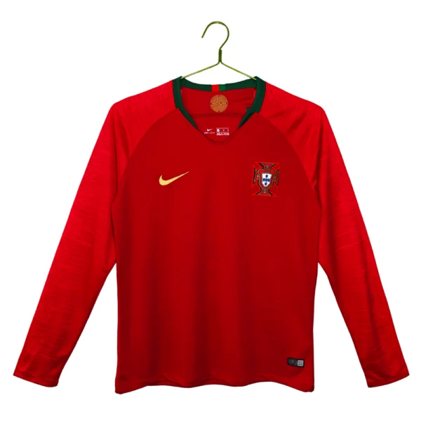 Portugal Thuisshirt Retro Long Sleeve 2018/19