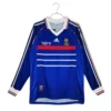 280 Frankrijk Thuisshirt Retro Long Sleeve 1998/99