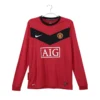Manchester United Retro Thuisshirt Long Sleeve 2009/10