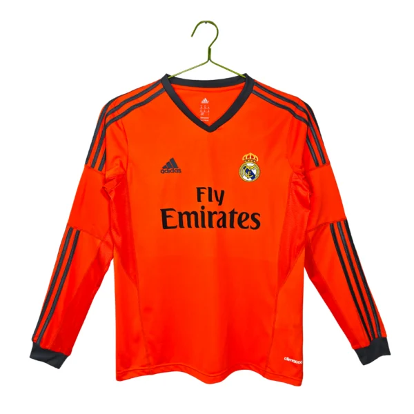 Real Madrid Retro Uitshirt Long Sleeve 2013/14