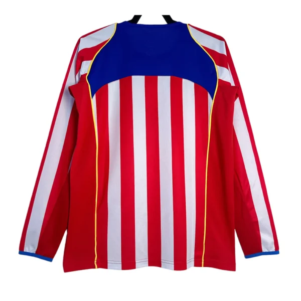 Athlético Madrid Retro Thuisshirt Long Sleeve Spider-man Editie 2004/05