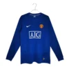 Manchester United Retro Uitshirt Long Sleeve Blauw 2008/09