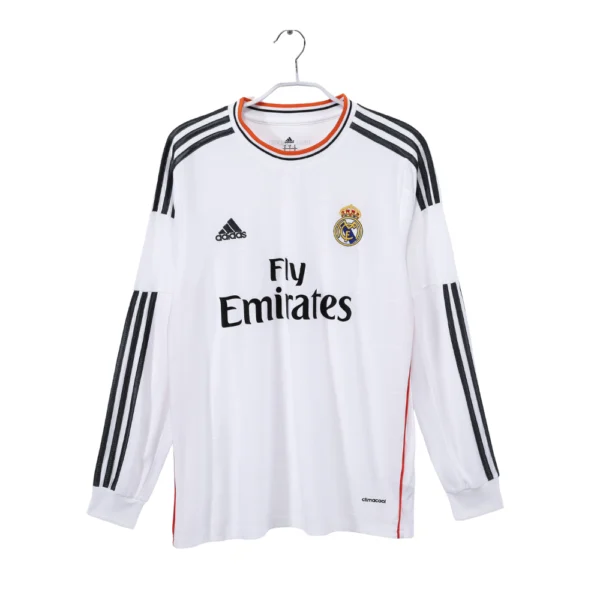 Real Madrid Retro Thuisshirt Long Sleeve 2013/14