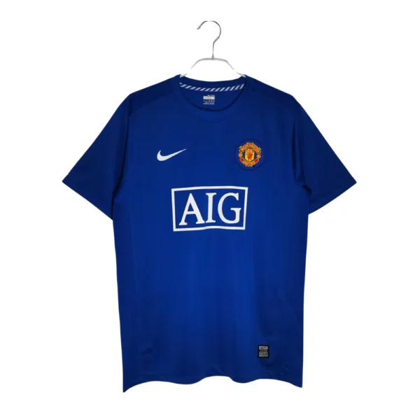 Manchester United Retro Uitshirt Blauw 2008/09