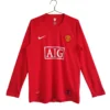 Manchester United Retro Thuisshirt Long Sleeve 2007/08