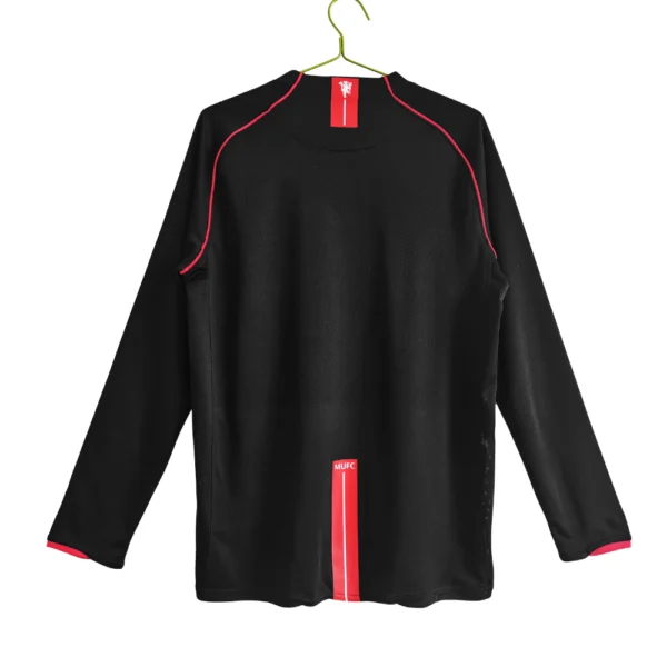 Manchester United Retro Uitshirt Long Sleeve 2007/08
