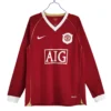 Manchester United Retro Thuisshirt Long Sleeve 2006/07