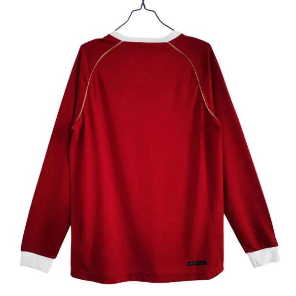 Manchester United Retro Thuisshirt Long Sleeve 2006/07