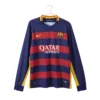 61 FC Barcelona Retro Thuisshirt Long Sleeve 2015/16