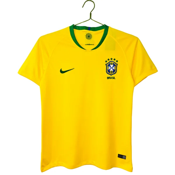 Brazilië Thuisshirt Retro 2013/14