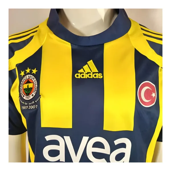 Fenerbahçe Retro Thuisshirt 2007/08