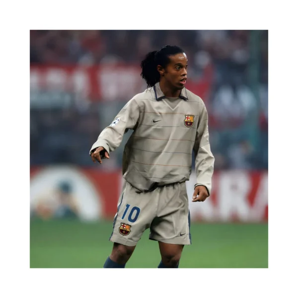 Barcelona Retro Uitshirt 2003/04