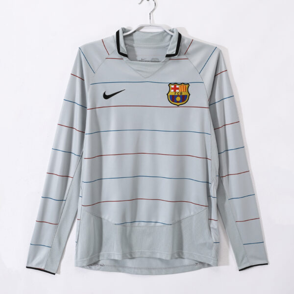 FC Barcelona Retro Thuisshirt Long Sleeve 2003/05