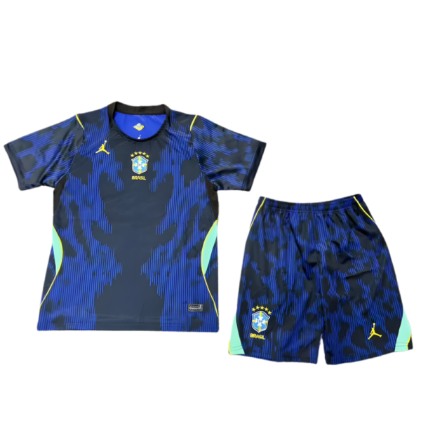 19 Brazilië WK Uit Set Kids 2026