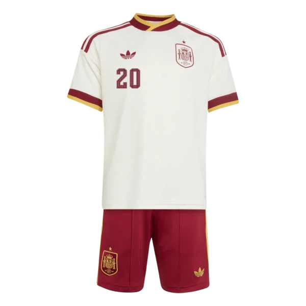 20-nino Spanje WK Uit Set 2026 Kids